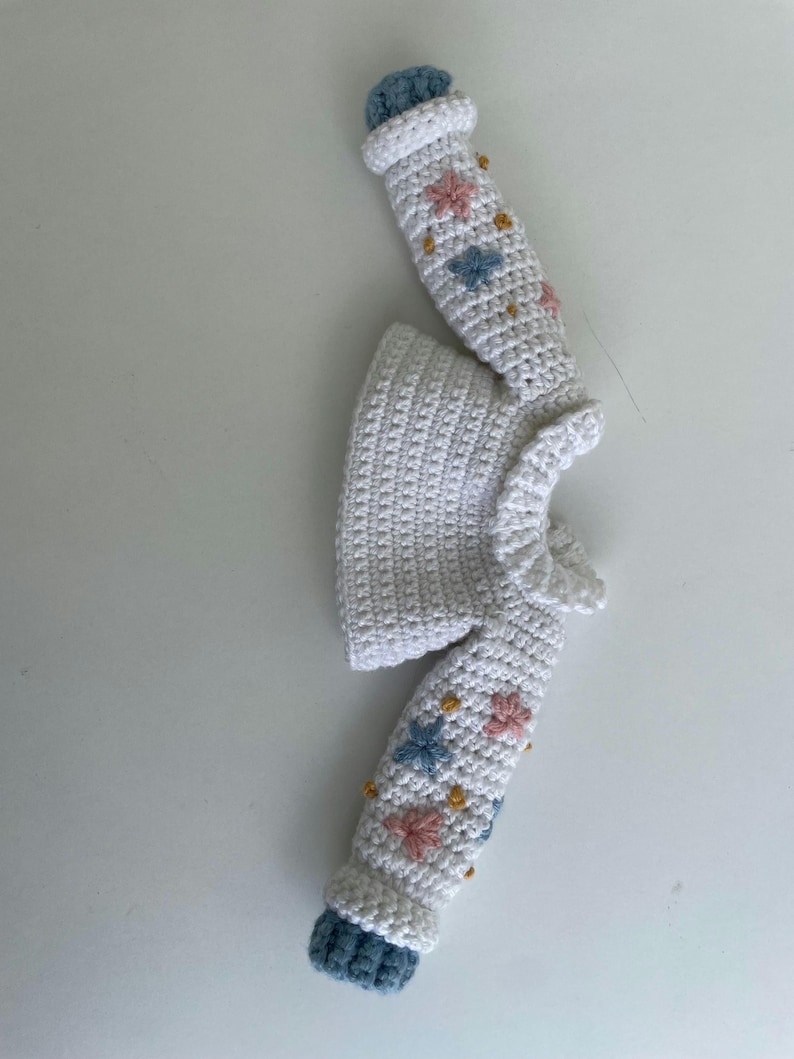 Haakpatroon Layla Amigurumi-pop | Zelfstudie pop voor gemiddeld meisje (pdf-download) afbeelding 9