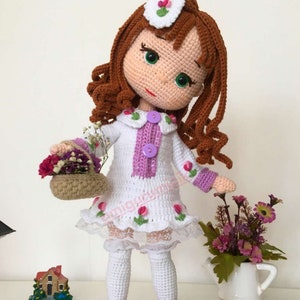 Amigurumi  Crochet Bella DOLL English pattern