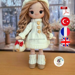 ルミあみぐるみ人形の編み図｜中級者向け、ステップバイステップチュートリアル（PDFダウンロード）