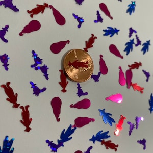 Killerk confetti XS- Halloween killer confetti crazy clowns glitter from space for resin crafts and more