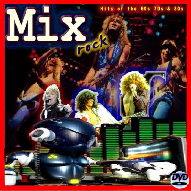 The Greatest Rock Hits Non Stop Dj Video Mix Dvd 70s & 80s image 1