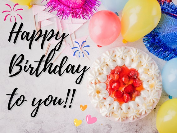 Buy Digital Birthday Card Happy Birthday Digital Card Animated Online in India - Etsy Buy Digital Birthday Card Happy Birthday Digital Card Animated Online in India - Etsy