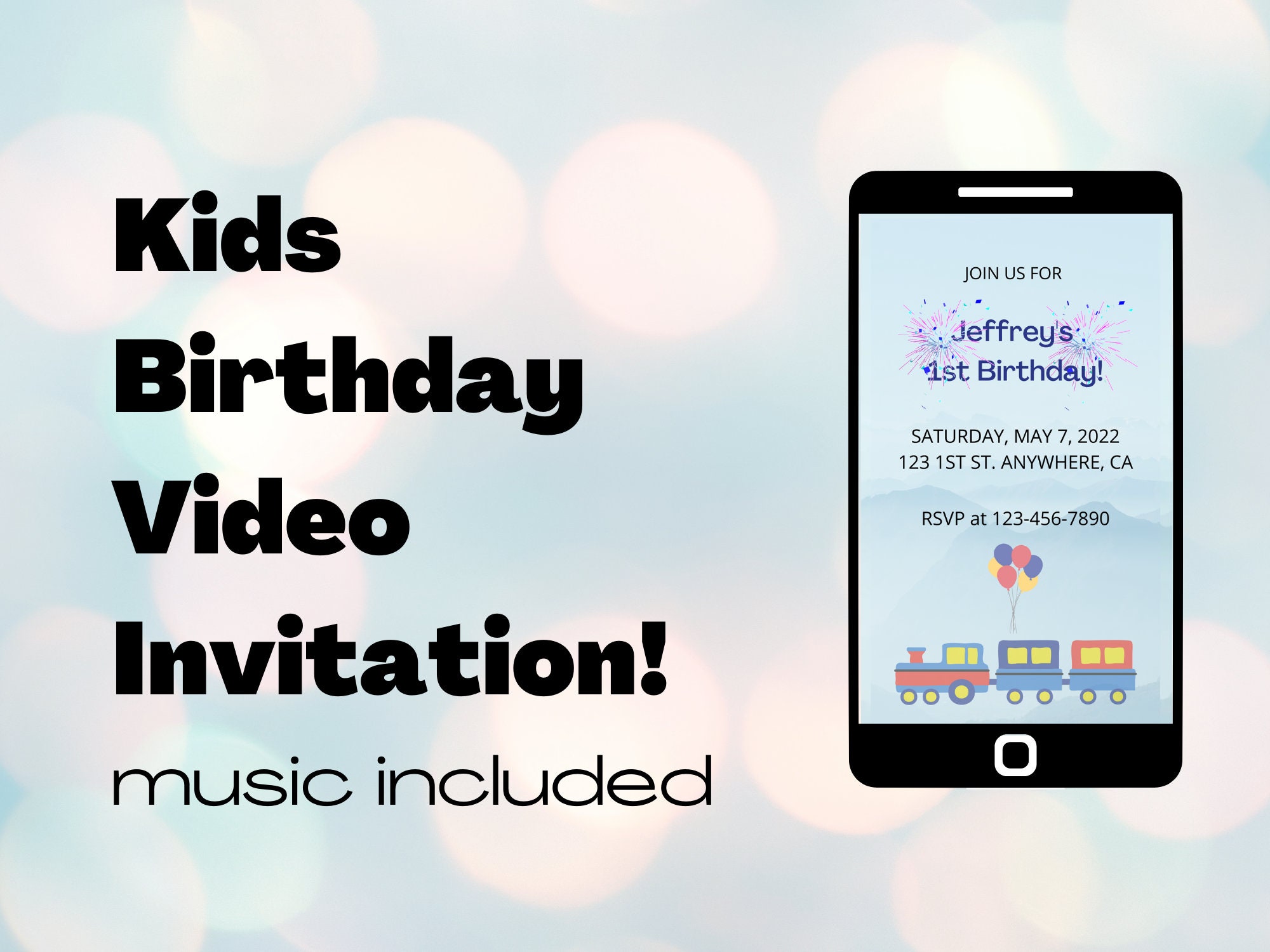 Tạo dựng không gian sinh nhật tuyệt vời với Kids Birthday Invitation Animation - một cách để khiến các bữa tiệc sinh nhật trở nên ấn tượng và đẳng cấp. Với những hình ảnh hoạt hình dễ thương và âm nhạc sôi động, video sẽ khiến cho các bé sung sướng và vui vẻ hơn bao giờ hết. Hãy cùng xem ngay để thấy điều kỳ diệu đó happening!