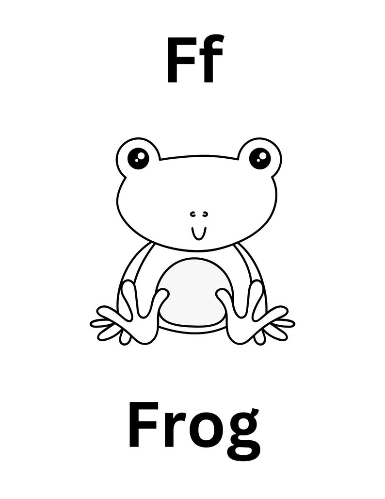 Kids Alphabet Coloring Pages for Toddlers and Preschoolers, Coloring Book, Coloring Page ...