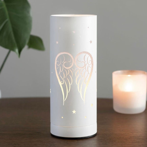 White Angel Wings Warmer House | oil burner | Wax Melting Lamp | Fragrance lamp | Fragrance Lamp | Oil burners | aroma lamp