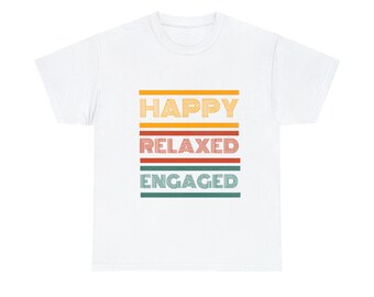 Happy Rexaled Engaged | HRE | ABA tshirt | Unisex Heavy Cotton Tee