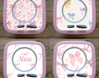 Personalised Tonie box 2 protective Decal / Topper / Removable Glossy Vinyl  Sticker/