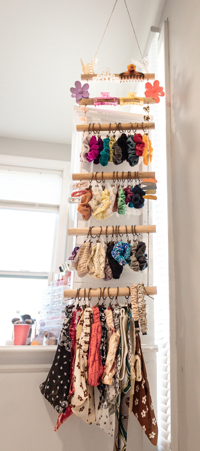 Hair Accessory Holder - Storage Solution for Vanity, Bathroom, Bedroom ...