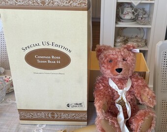Steiff Teddy Bear Compass Rose 1995 Special US Edition; 17