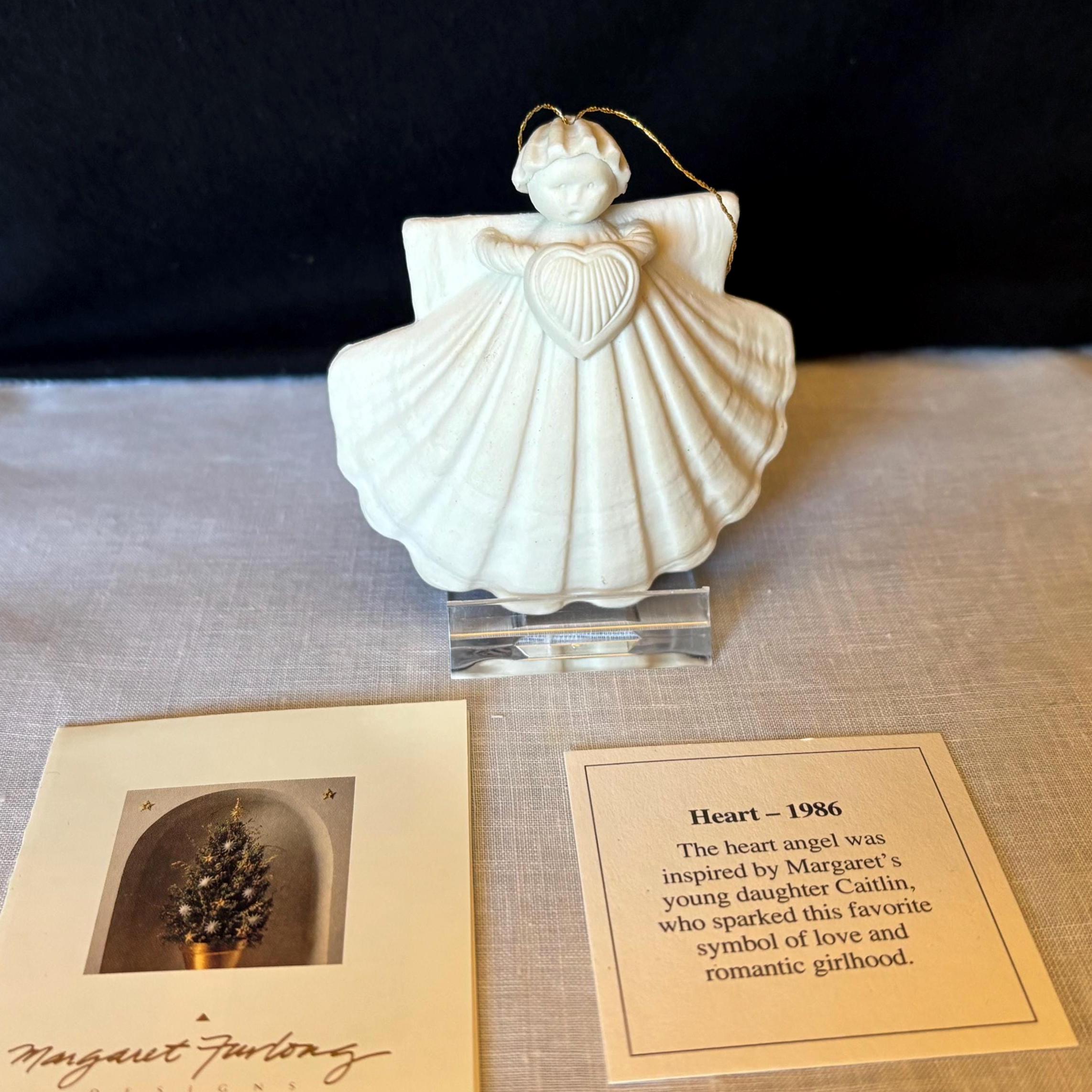 Porcelain Margaret Furlong Angel Ornaments - Etsy Canada