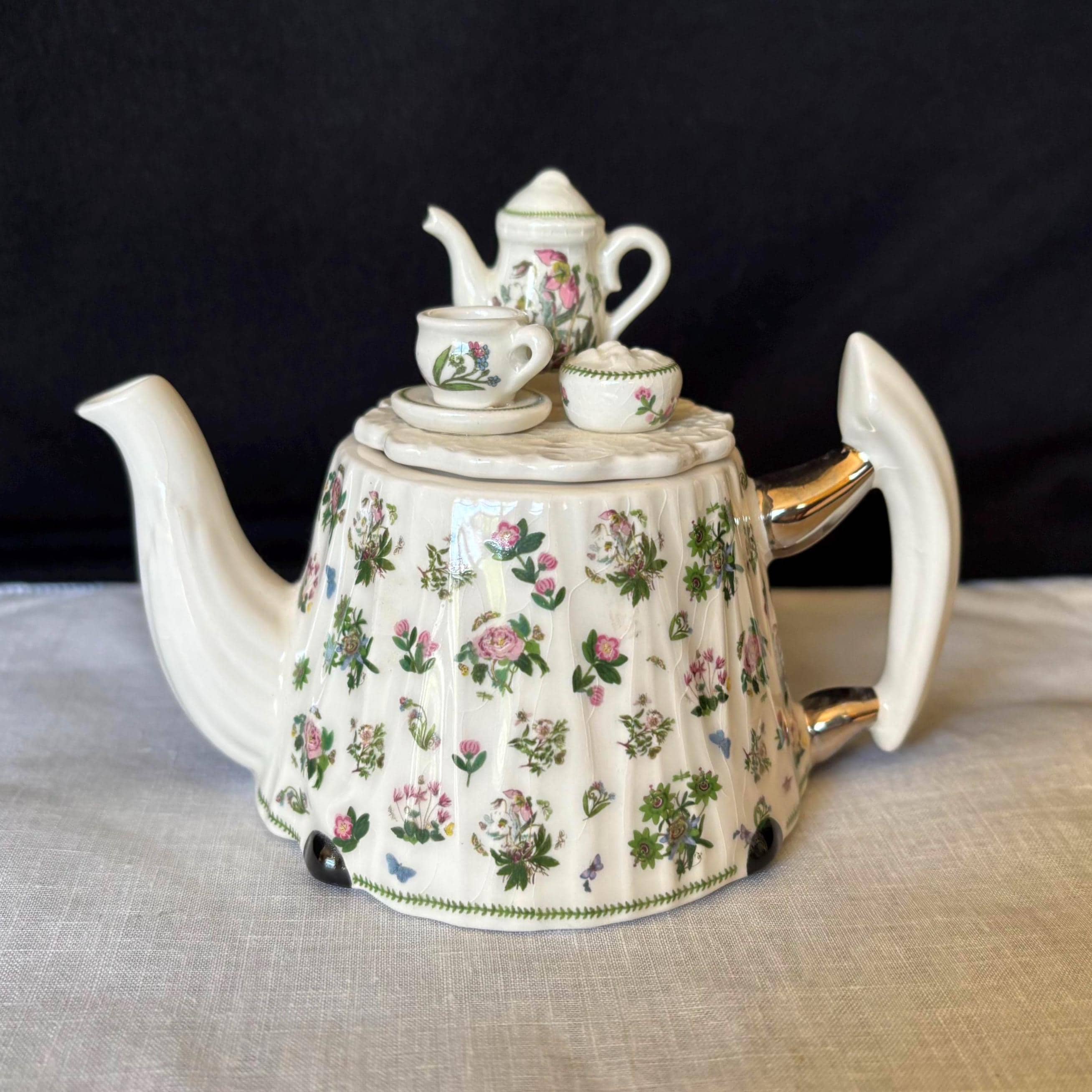 Miniature Portmeirion Tea Pots - Etsy