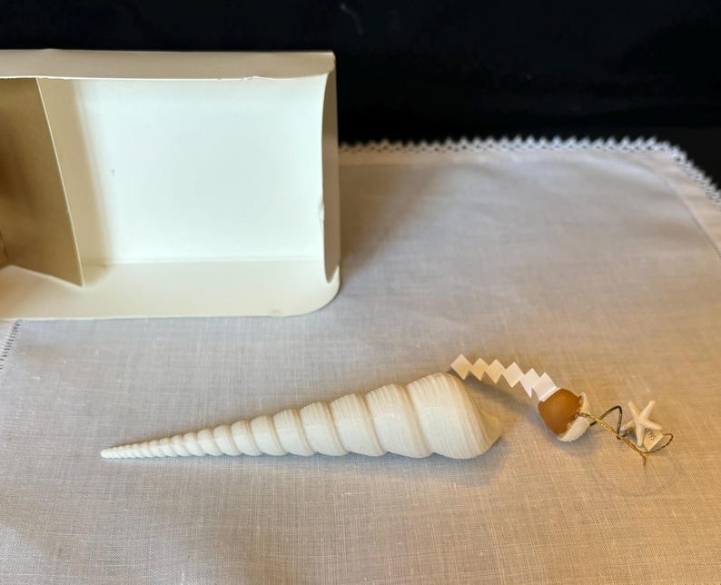 Margaret Furlong Secret Message Icicle Ornament 5 Porcelain Bisque
