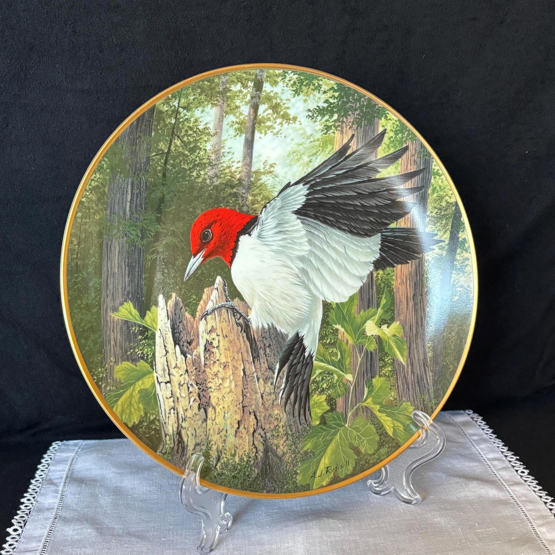 Franklin Mint Bird Plates - Etsy
