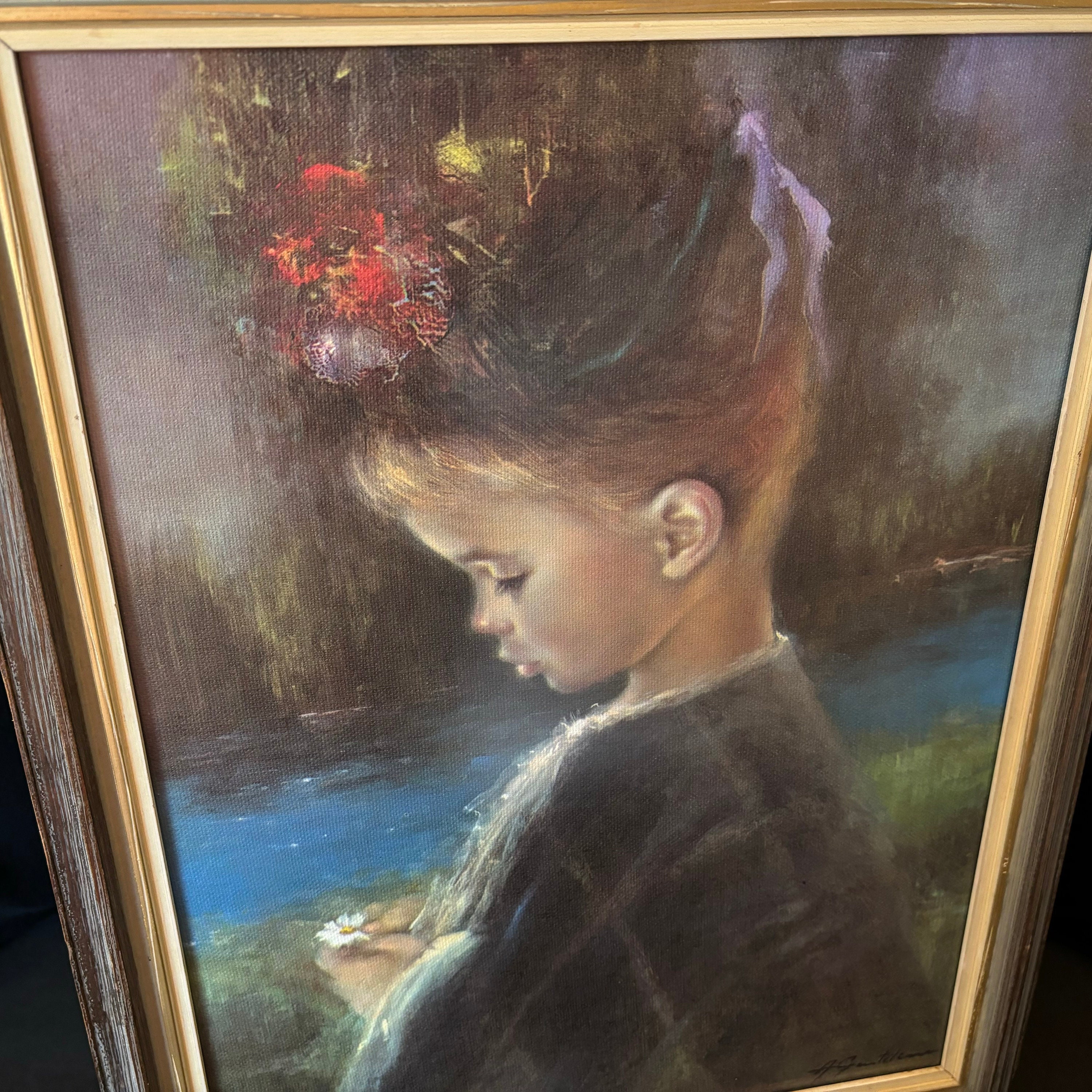 Armando Gentilini 「Precious」　壁掛け画 Vintage Framed Litho 