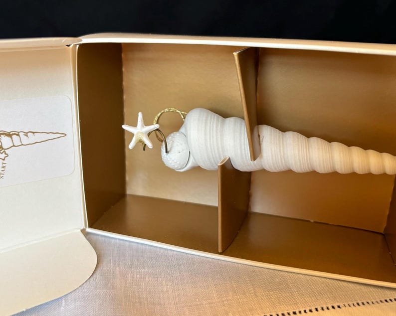 Margaret Furlong Secret Message Icicle Ornament 5 Porcelain Bisque