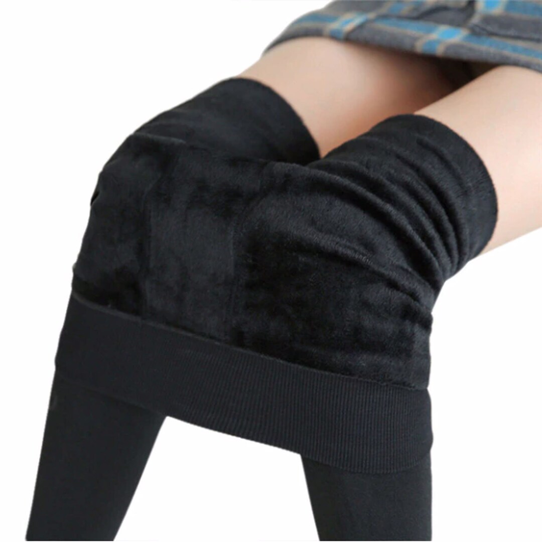 Fleece Warm Tights Winter Tights Women
