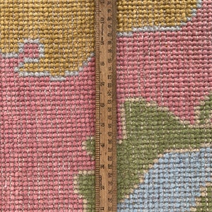Prachtige roze Turkse Oushak handgeknoopt tapijt 4x6, 5x8, 6x9, 8x10, 9x12, 10x14 ft handgemaakte tapijten voor woonkamer antiek eigentijds tapijt afbeelding 7