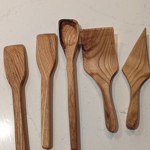 Bespoke Wooden Kitchen Utensils, Spatula, Pie Server