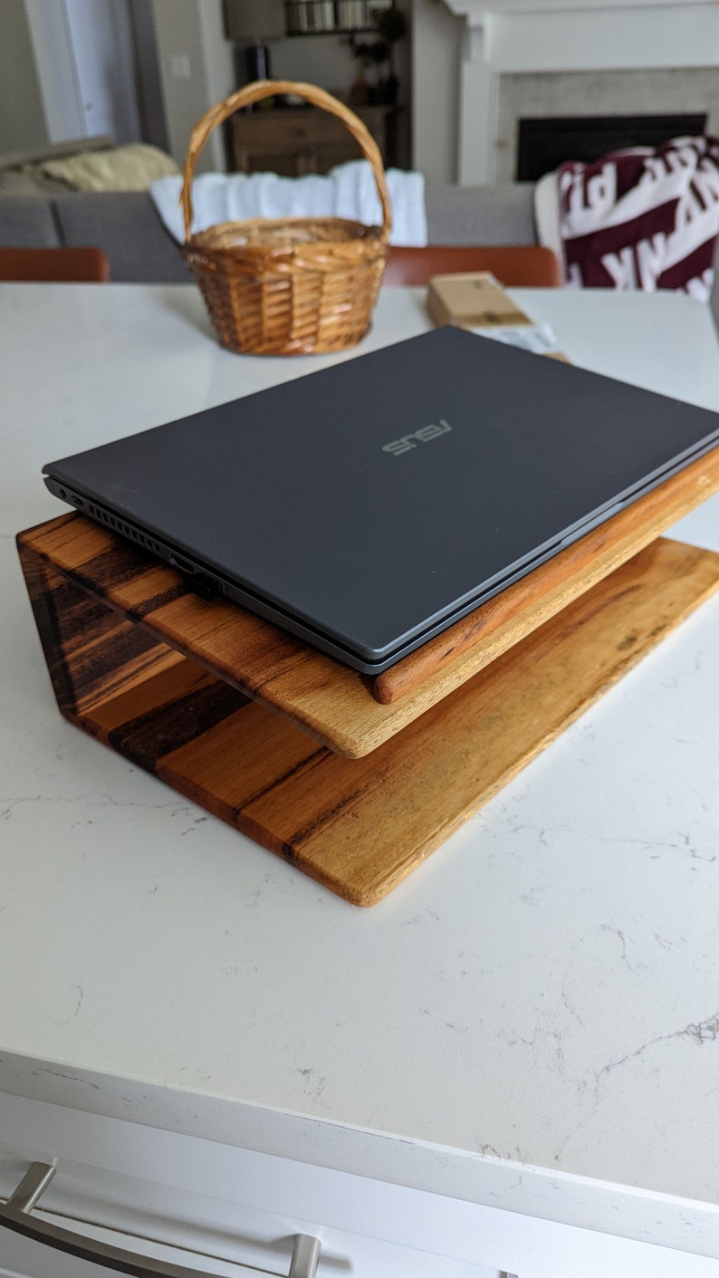 Custom Handmade Laptop Computer Stand Ergonomic - Etsy