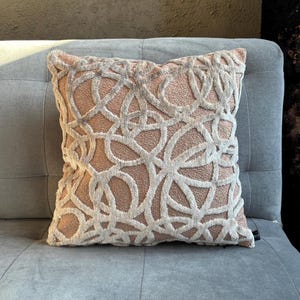Fundas de almohadas rosas de dos caras para cama y sofá / Fundas de almohadas rosas decorativas / Almohada de terciopelo rosa / Almohada Boucle rosa
