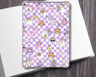 Girly Halloween Kindle-Einsatz – Süßer digitaler Halloween-Schirm für E-Reader | Rosa Gruselige Kindle Tapete | Herbst Kindle Dekor