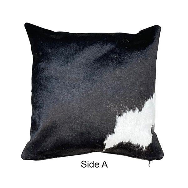 Cowhide Pillow Etsy