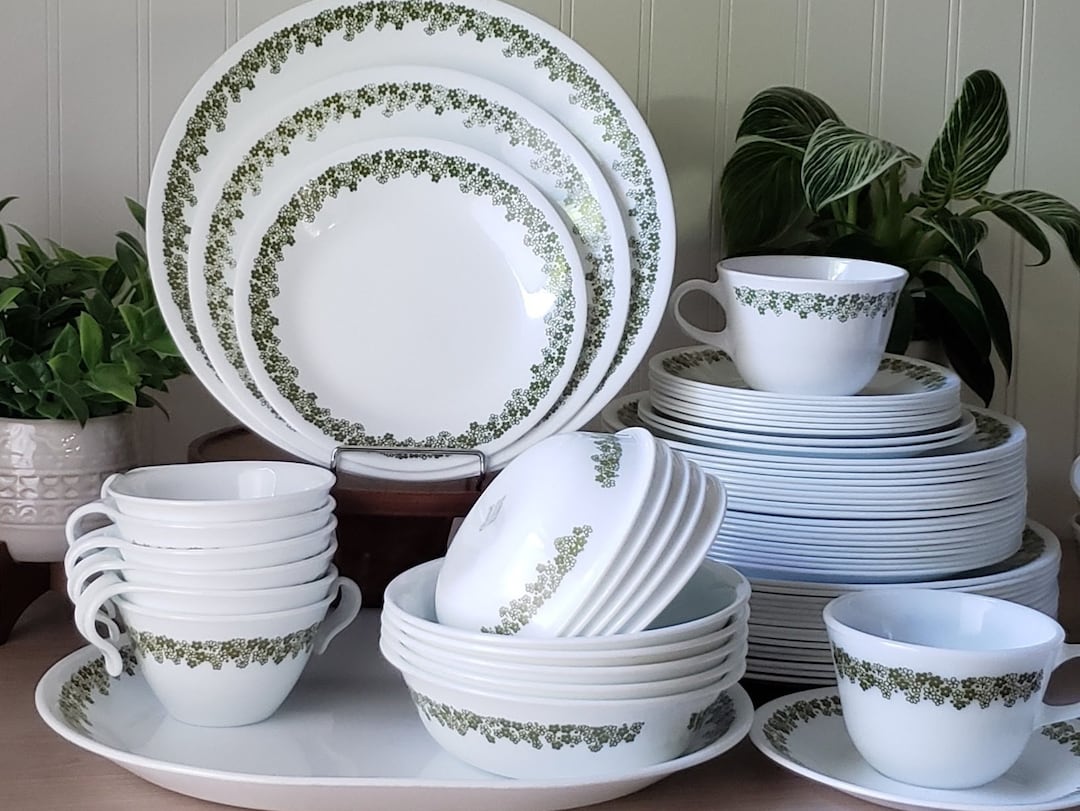 Spring Blossom Corelle Red Dinnerware Buy Vintage Corelle Crazy
