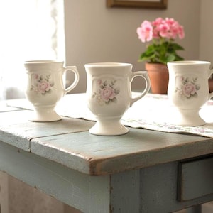 Pedestal Coffee Mugs - Etsy