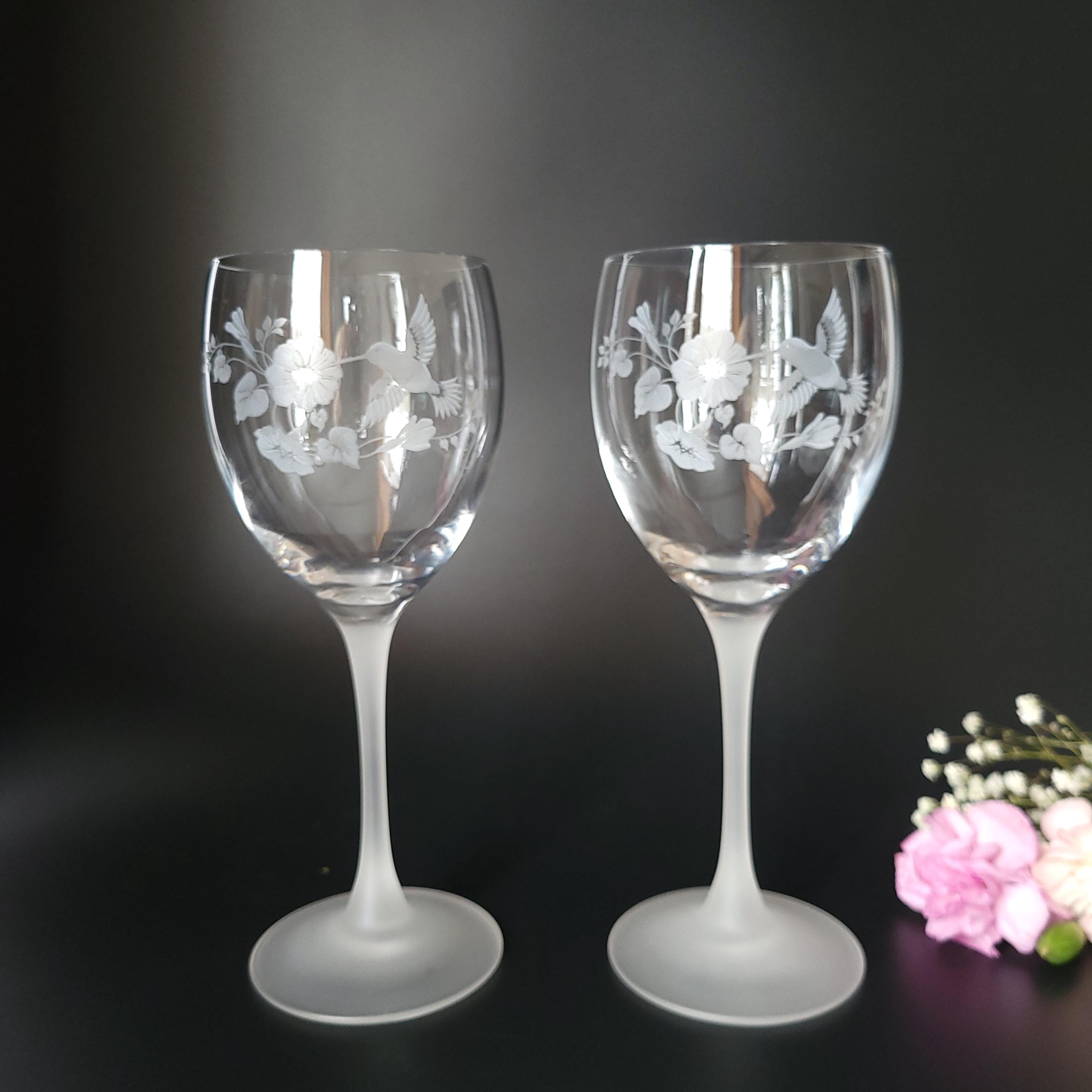 bubble wine glass Colored Wine Glass Set, Large 12oz Bubble Glasses Set of 6
