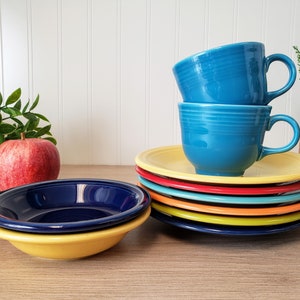Fiestaware  Cups / Salad Plates  / Berry bowls  / CHOICE