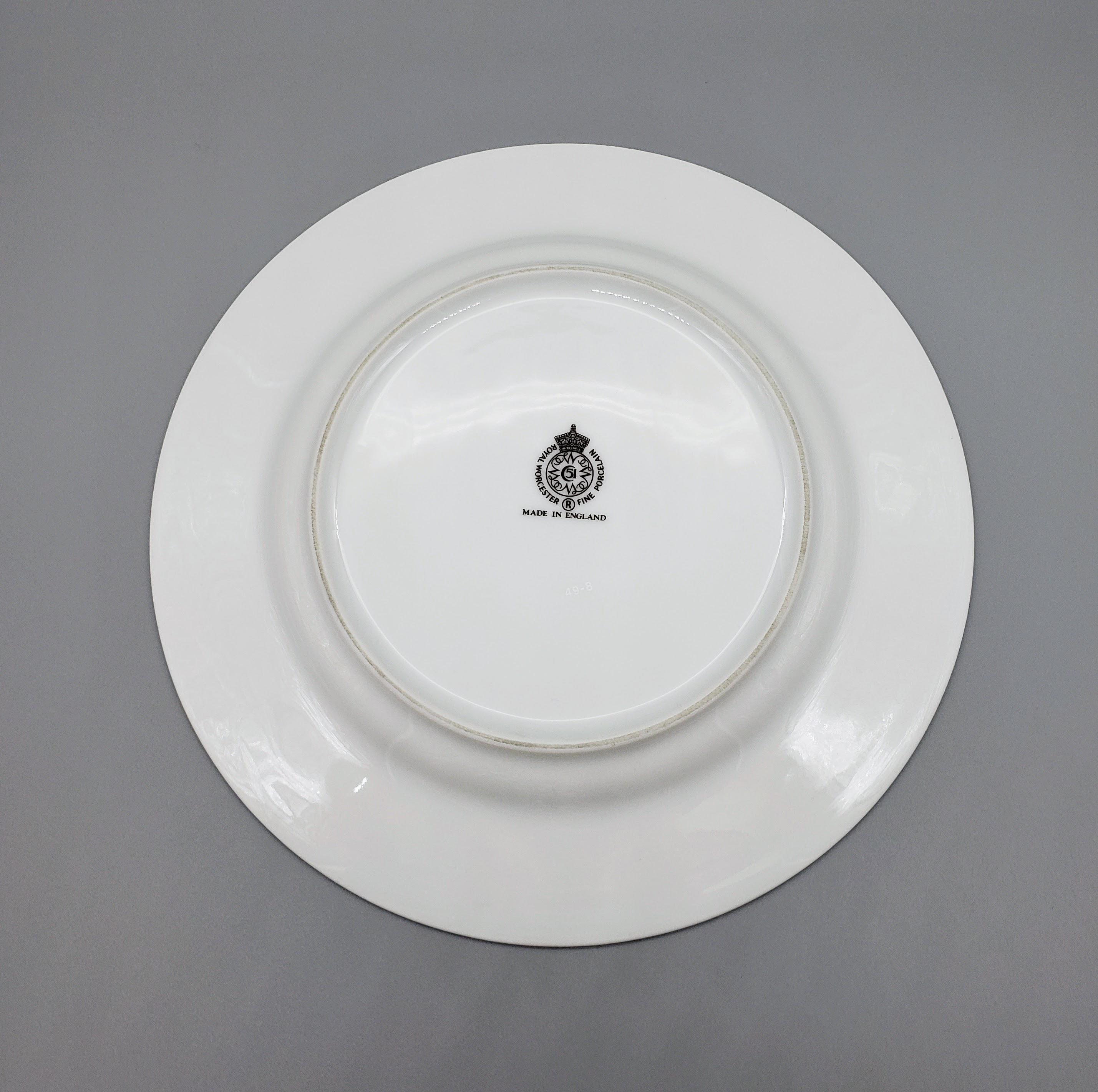  Worcester Evesham 皿 4枚セット Sets of 4 Evesham Vale Royal Worcester 8