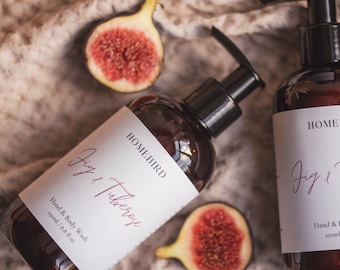 Fig & Tuberose | Hand and Body Wash | Homebird Candle Co