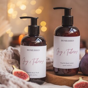 Fig & Tuberose Hand and Body Wash Homebird Candle Co image 3