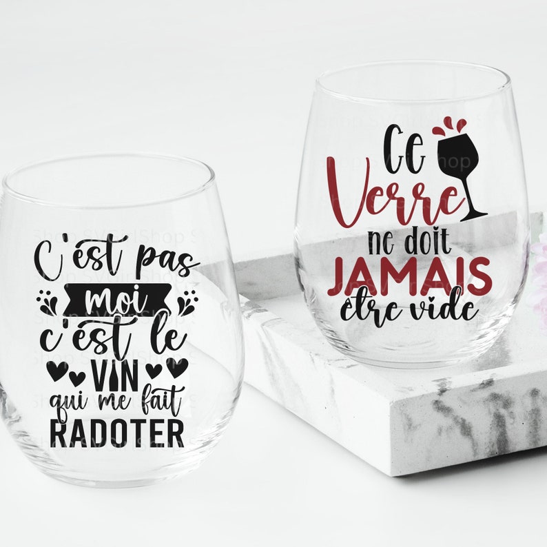 SVG Vin Bundle, SVG Français, Svg Vin, Svg Wine, Drole, Digital Download, Produit numérique, Svg Dessins, Autocollants, Cut File Dxf Png Eps image 5