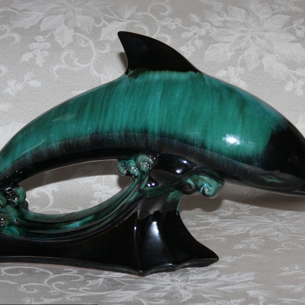 Blue Mountain Pottery Dolphin | Vintage Blue Mountain Pottery