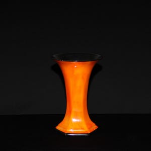 Vase Art Déco Couronne Ducal Antique en Céramique