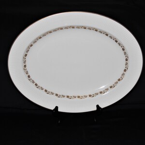 Exquisite Royal Doulton Fairfax 16&quot; Oval Serving Platter | Vintage Platter