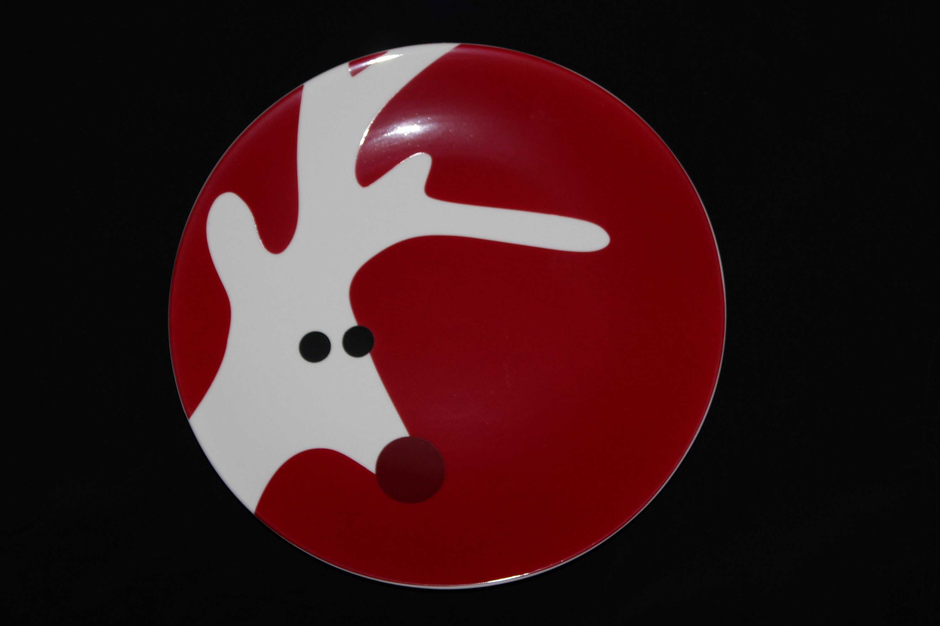 Lot of Villeroy & Boch Naif Christmas Plates Square Cake Plate Round Dinner Plate Vintage