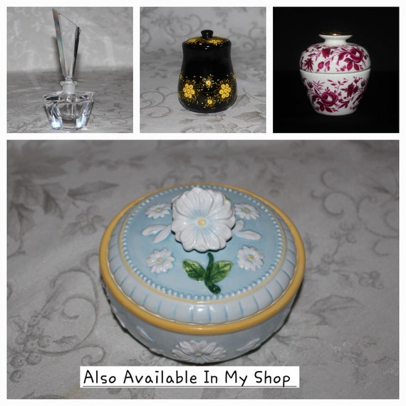 Chintz Lidded Vase | German Porcelain Trinket Box… - image 7