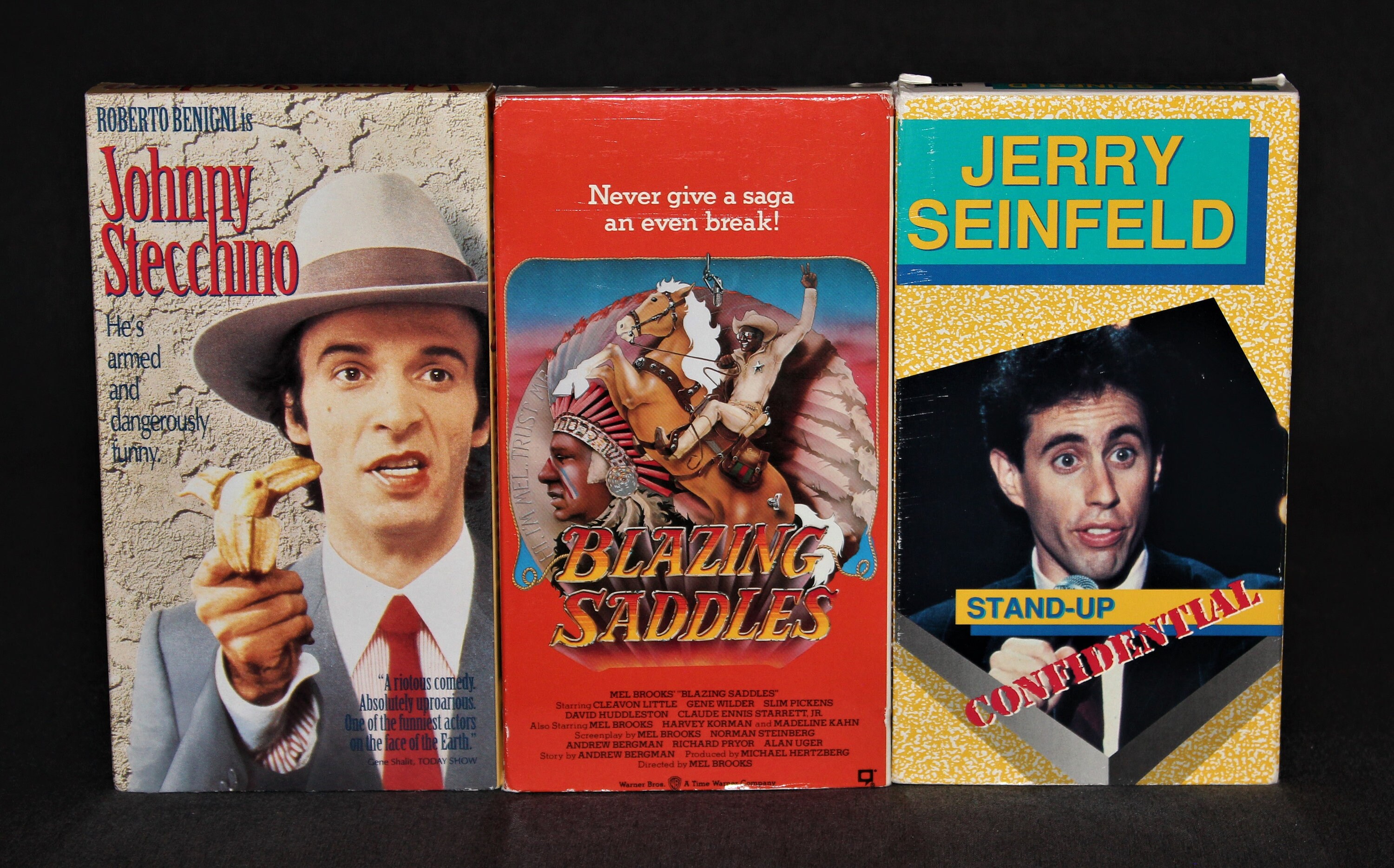 Vintage VHS Movies E.T. Batman Star Wars Monty Python Mr. Bean