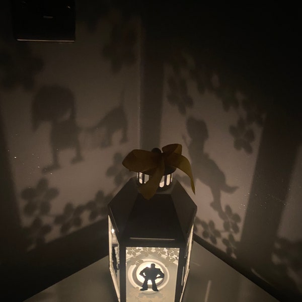 Disney inspired toy story shadow lantern