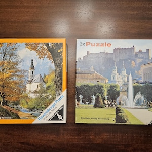 Lot of Two 3 x 49 Ravensburg Puzzles