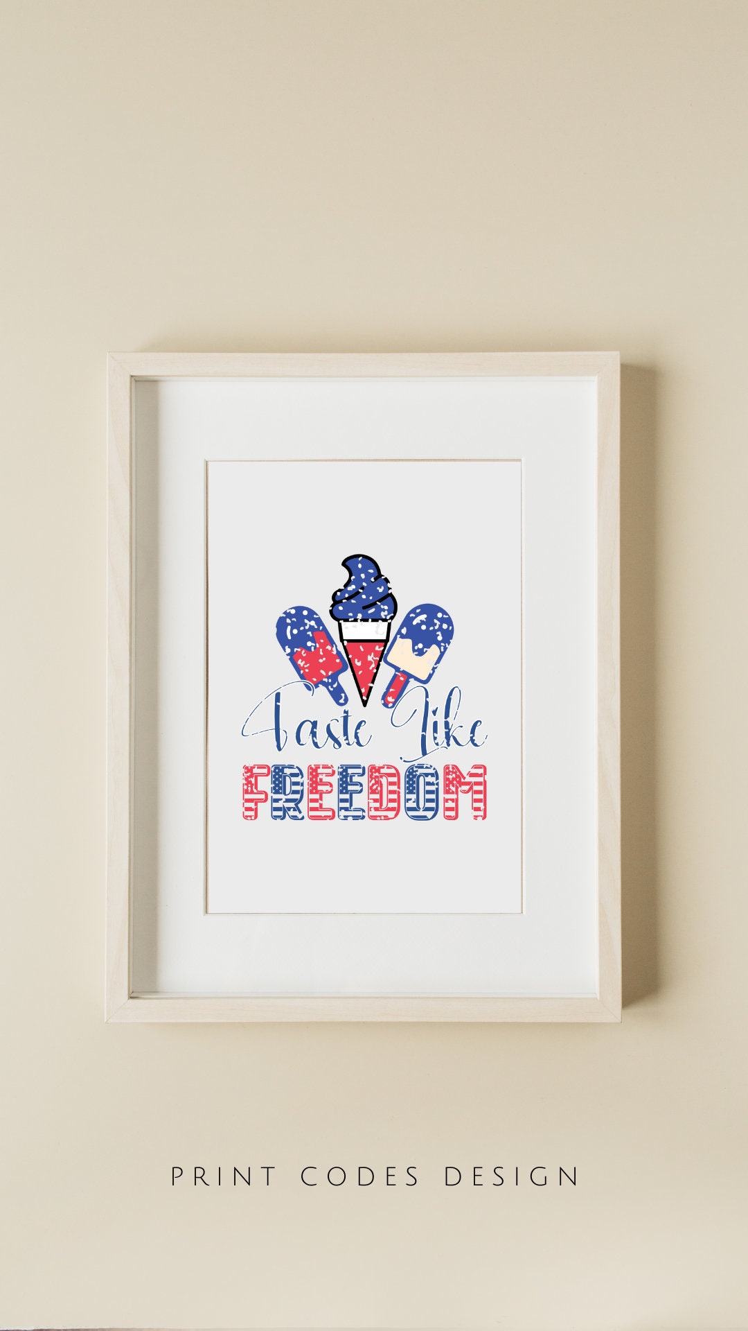 Fourth of July Art, Fourth of July Printable Wall Art, July Fourth ...