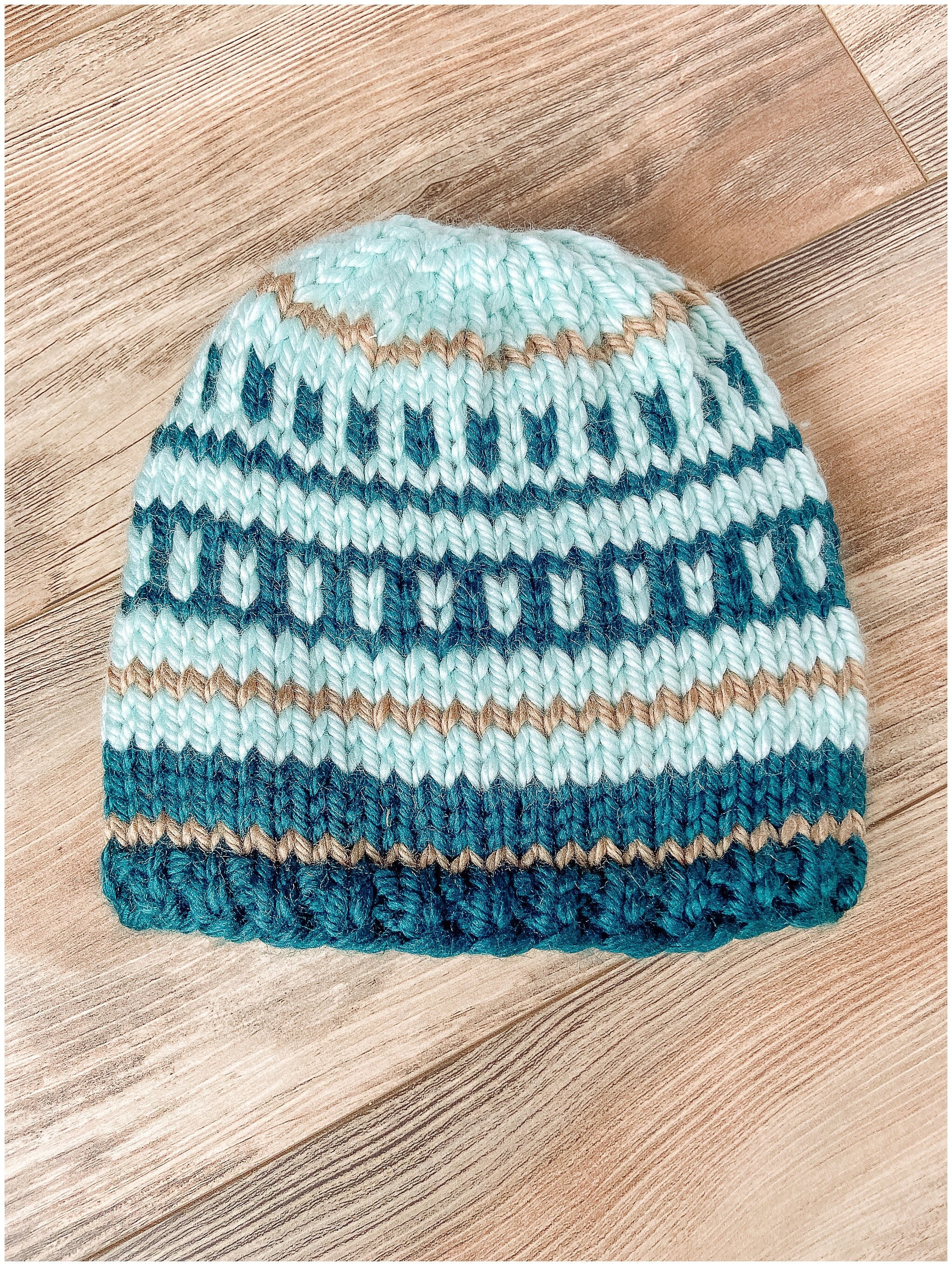 Aqua Blue Beanie - Etsy