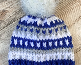 Toronto Maple Leafs NHL team colors beanie | Toronto hockey beanie | Maple Leafs hat