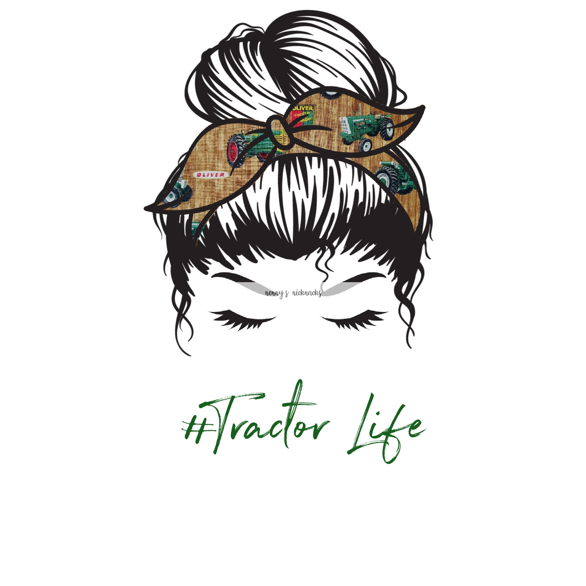 Oliver Tractor Life PNG Etsy
