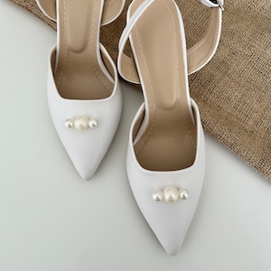 Special For Ell,  White Wedding Shoes