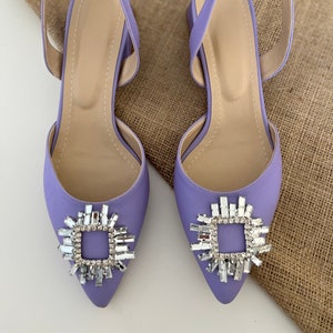 Lilac Shoes,   Lilac Wedding Shoes,  Lilac Block Heel,  Woman Shoes,   Women Shoe,   Bridal Heel,  Low Heel,   Bride Shoes, Lilac Heel
