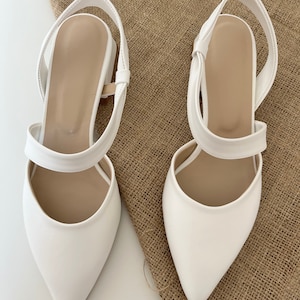 White Wedding Shoes White Block Heels White Block Heels - Etsy