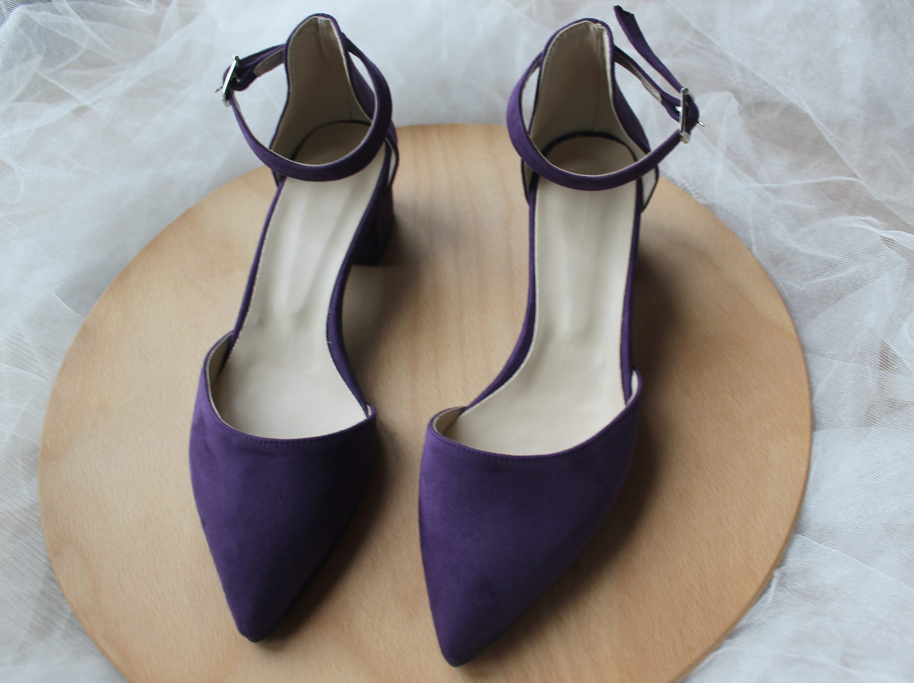 Chloé Patent leather pumps in dark purple ref.407091 - Joli Closet
